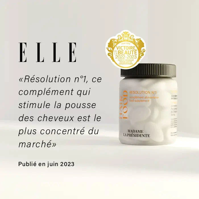 Compléments Alimentaires Cheveux - Résolution N°1 - 6 mois
