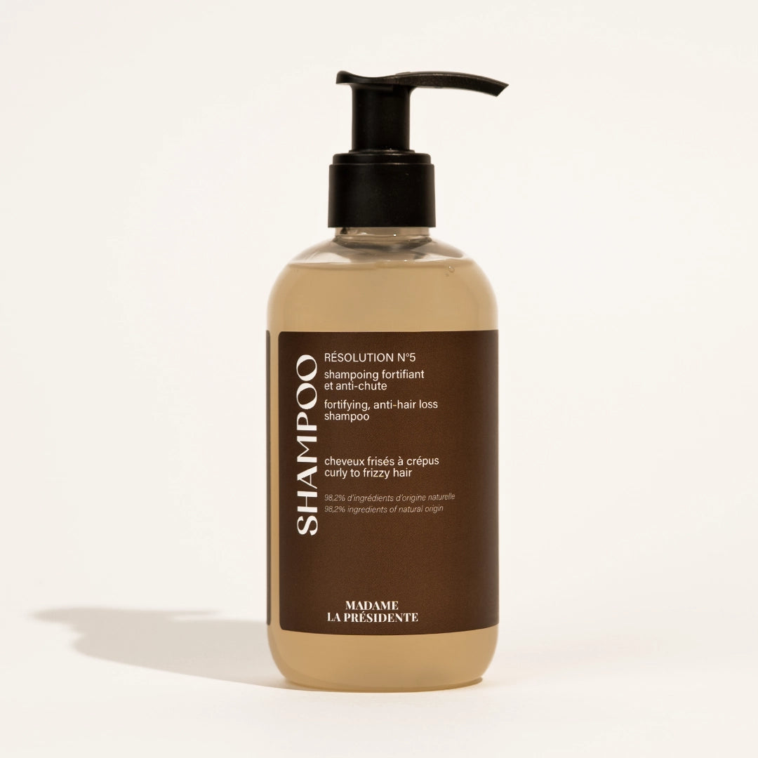 Shampoing Anti-chute et Fortifiant Cheveux Frisés à Crépus - Résolution N°5