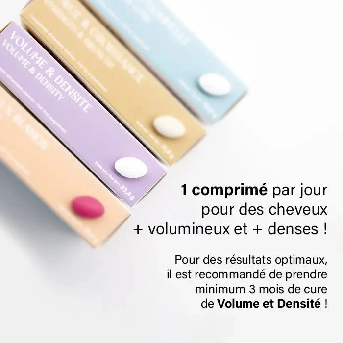 compléments alimentaires volume et densité