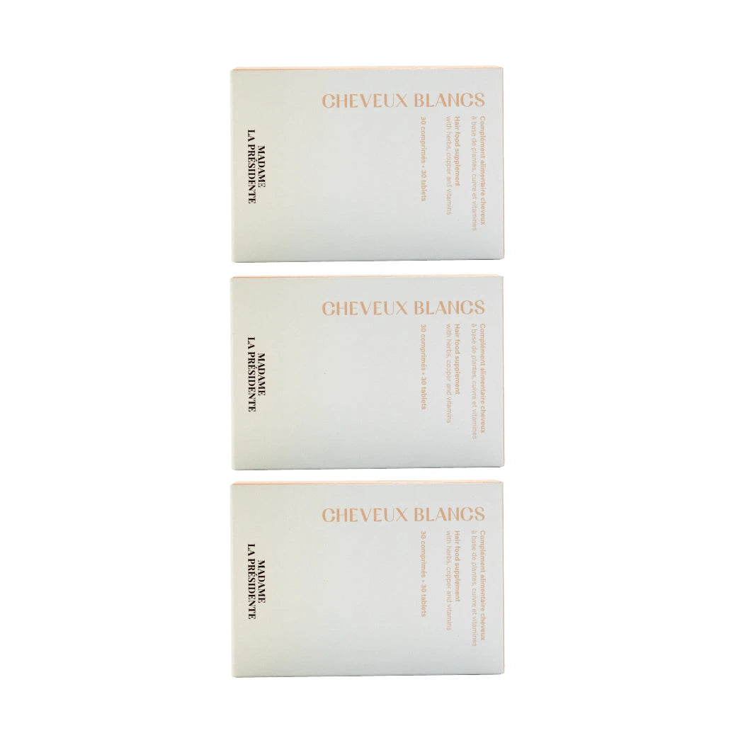 Food Supplements for White Hair 3 months